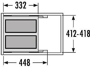Cos de gunoi Hailo Cargo Soft 450