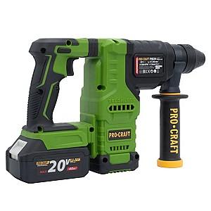 Ciocan rotopercutor ProCraft PHA30 (cu 2 baterii și încărcător)