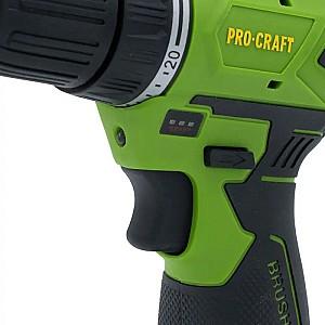 Surubelnita cu acumulator ProCraft PA12BL (cu 1 baterie și încărcător)