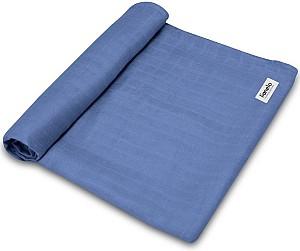 Plapuma Lionelo Bamboo Swaddle Blue Denim