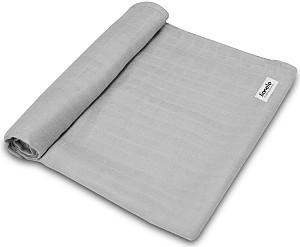 Plapuma Lionelo Bamboo Swaddle Grey Stone