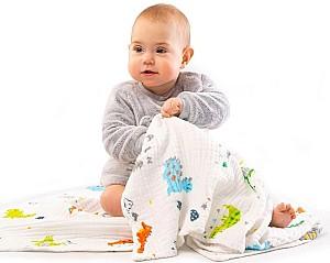 Plapuma Akuku Muselin Dinosaurs