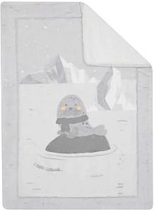 Plapuma Kikka Boo Sherpa Seally Me Grey 80x110 cm