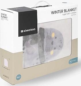 Plapuma Kikka Boo Sherpa Seally Me Grey 80x110 cm