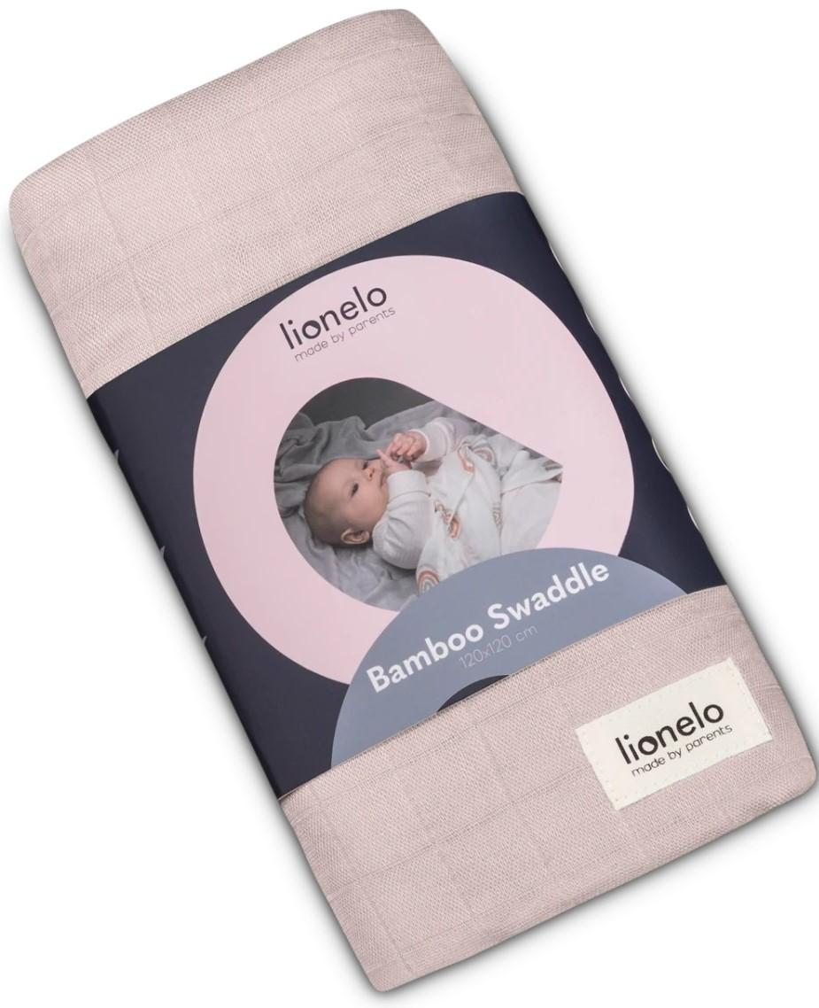 Plapuma Lionelo Bamboo Swaddle Beige Sand