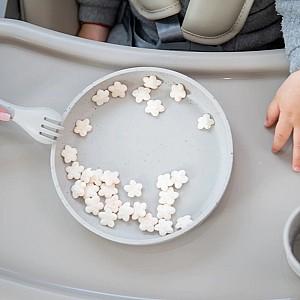 Farfurie Kikka Boo Platinum Silicone Sand 400 ml