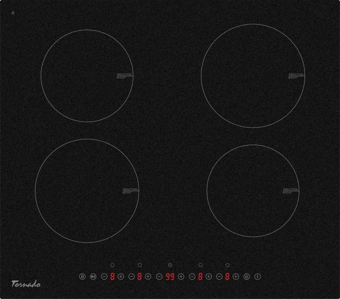 Plita incorporabila electrica Tornado GTR600NLP INDUCTION BL MATT