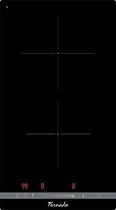 Plita incorporabila electrica Tornado GTR 3036 GROOVE INDUCTION BL