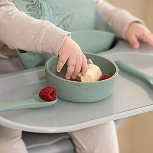 Farfurie Kikka Boo Platinum Silicone Sand 200 ml