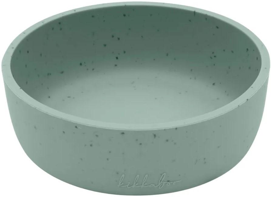 Farfurie Kikka Boo Platinum Silicone Sage 200 ml