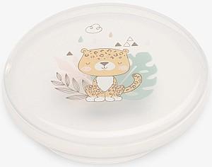 Set de recipiente alimentare Kikka Boo Savanna Pink 380 ml