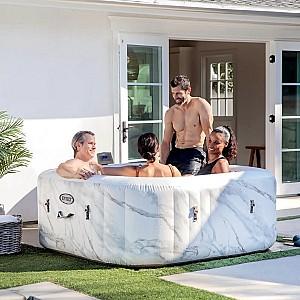 Piscina Intex Jacuzzi SPA Calacatta Dual Zone Deluxe
