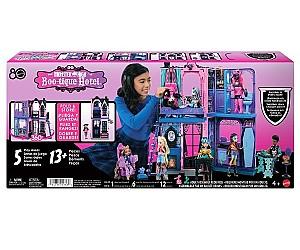 Casuta pentru papusi BARBIE Monster High „Boo-tique Hotel” (JBF16)