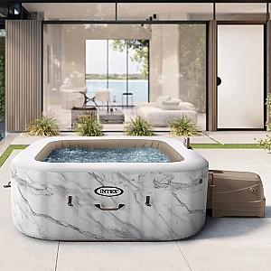 Piscina Intex Jacuzzi SPA Calacatta Dual Zone Deluxe