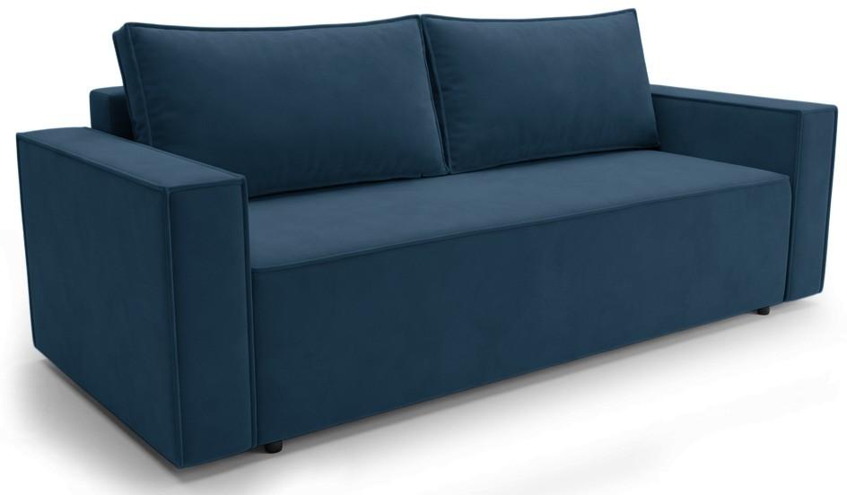 Canapea Aurus Loft 235 cm (tick-tac) Albastru Inchis