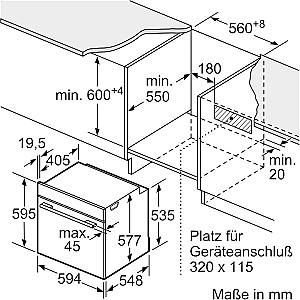 Cuptor electric incorporabil Bosch HMG776NB1