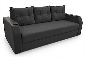 Canapea Aurus Clever 225 cm (tick-tac) Negru