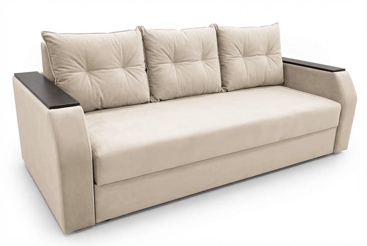 Canapea Aurus Clever 225 cm (tick-tac) Bej