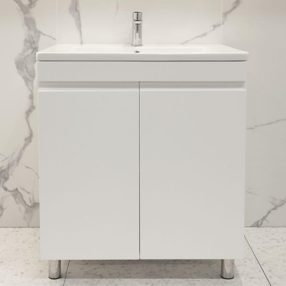 Dulap sub lavoar Bayro Studio Duo Alb Mat