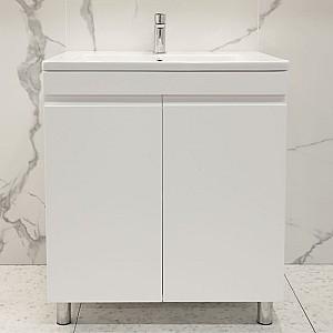 Dulap sub lavoar Bayro Studio Duo Alb Mat