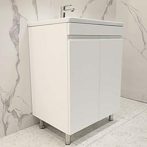 Dulap sub lavoar Bayro Studio Duo Alb Mat