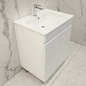 Dulap sub lavoar Bayro Studio Duo Alb Mat