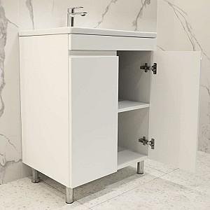 Dulap sub lavoar Bayro Studio Duo Alb Mat