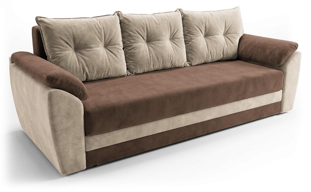 Canapea Aurus Viva 238 cm (delfin) Bej / Maro