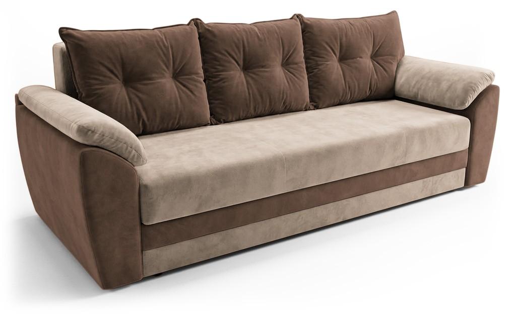 Canapea Aurus Viva 238 cm (delfin) Maro / Bej