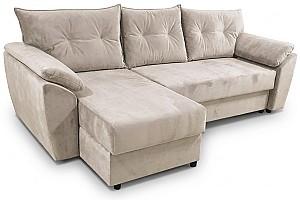 Canapea coltar Aurus Viva 256x150 cm (tick-tac) Bej