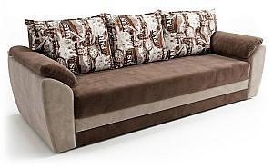 Canapea Aurus Viva 238 cm (delfin) Desen / Maro / Bej