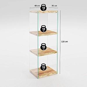 Etajera Trendy Niagara R303 Stejar (Bej)