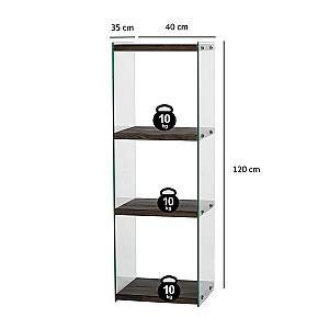 Etajera Trendy Aqua 3 Antracit (Gri)