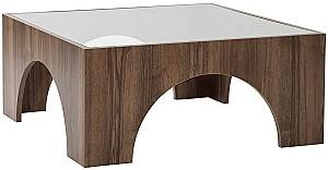 Masuta de cafea, reviste Trendy Seine Nuc (Maro)/Gri inchis