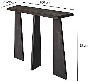 Masa consola Trendy Cleopatra Antracit (Gri)