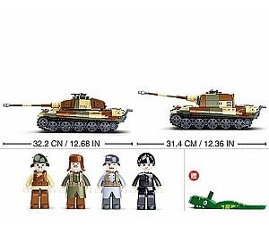 Constructor Sluban Army Battle of Budapest The King Tiger (B0980)