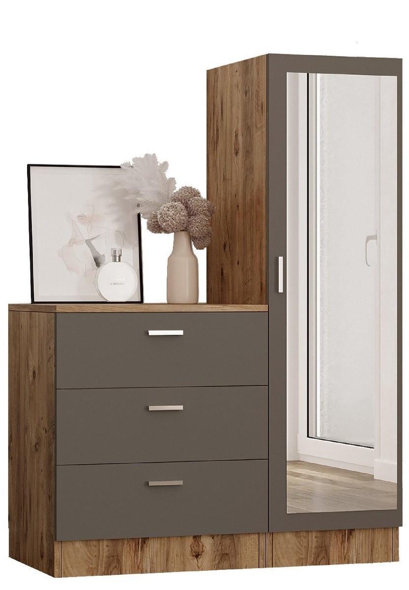 Comoda Trendy CC6-AA Pin Atlantic (Maro)/Antracit (Gri)