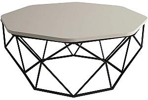 Masuta de cafea, reviste Trendy Diamond Crem (Bej)