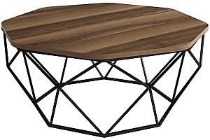 Masuta de cafea, reviste Trendy Diamant Nuc (Maro)