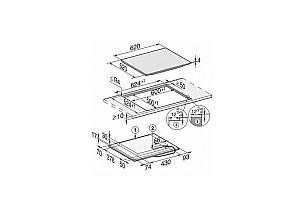 Plita incorporabila electrica Miele KM 7464 FL