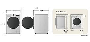 Masina de spalat LG F0WVT202