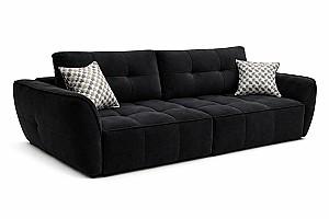 Canapea Aurus Harmony 250 cm (tick-tac) Negru