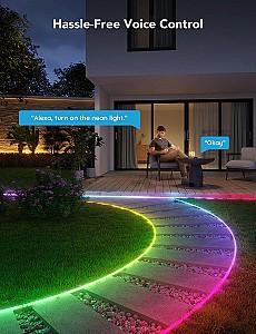 Iluminare inteligenta GOVEE RGBIC Outdoor Neon Strip Lights