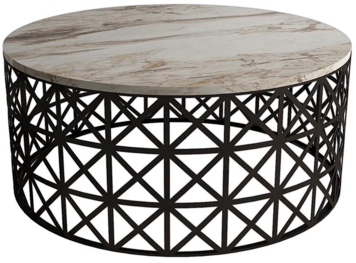 Masuta de cafea, reviste Trendy Selin Marmura alba