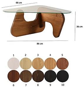 Masuta de cafea, reviste Trendy Freya Castan (Maro)