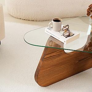 Masuta de cafea, reviste Trendy Freya Castan (Maro)