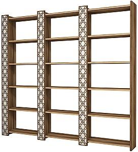 Etajera Trendy City 3 Nuc (Maro)/Crem (Bej)