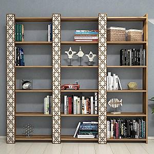 Etajera Trendy City 3 Nuc (Maro)/Crem (Bej)