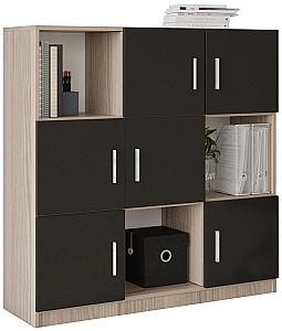 Comoda Trendy VO7-OB Stejar (Bej)/Negru