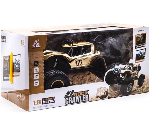 Jucarie teleghidata New World Rock Crawler 2028 Gold